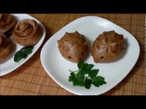 Steamed Chocolate Hedgehog Bread 巧克力小刺猬馒头