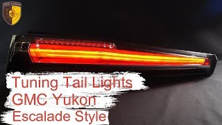 Тюнинг задние фонари Джи Эм Си Юкон / Taillights GMC Yukon Denali Тюнинг задние фонари Джи Эм Си Юкон / Taillights GMC Yukon Denali