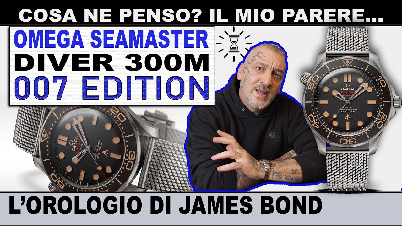Omega Seamaster Diver 300M James Bond 007 Edition - YouTube