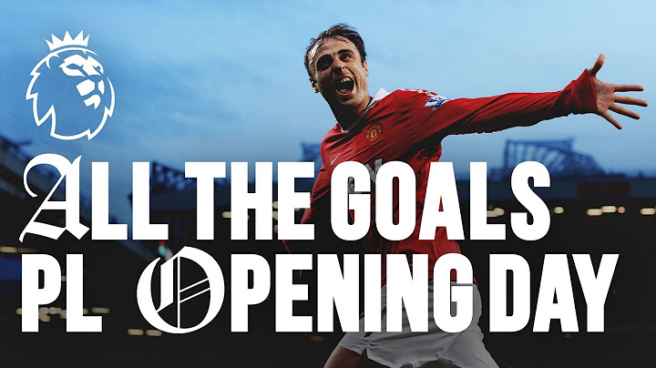 ALL THE GOALS | Manchester United Premier League Opening Day (1992-2024)