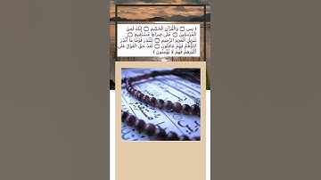 حالات واتساب دينيه🌷 سورة يسٓ ✨ راحه نفسية 😍