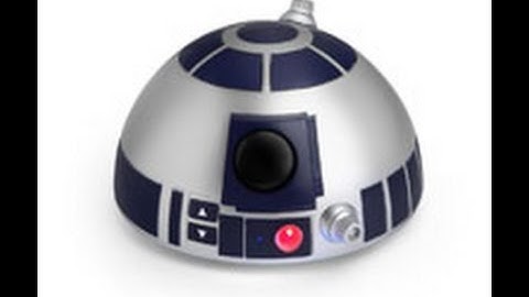 Unboxing the Star Wars R2D2 Bluetooth Speaker from Think Geek