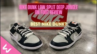 The Nike dunks that nobody knows about “SPLIT DEEP JUNGLE” Review.