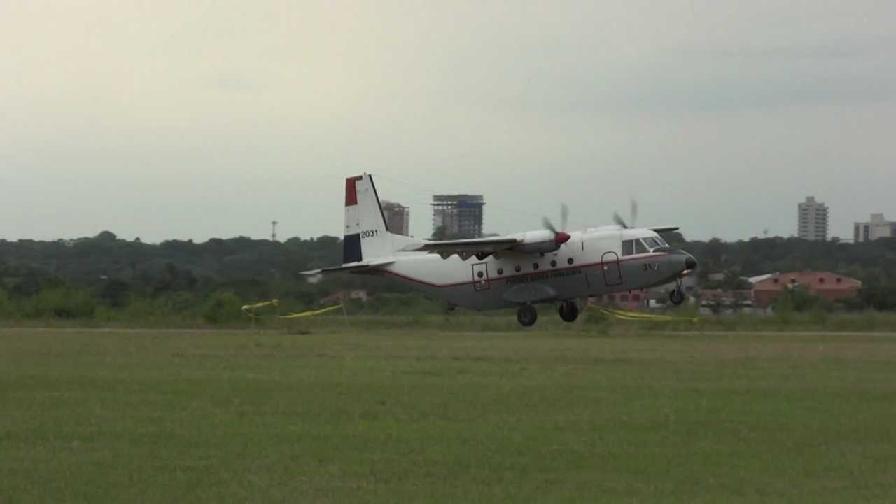  Paraguayan  Air  Force  s CASA C 212 Aviocar Take off YouTube