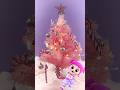 O (PINK) Christmas Tree! 🎄 Little Angel #craft & #kids #diy Tutorials