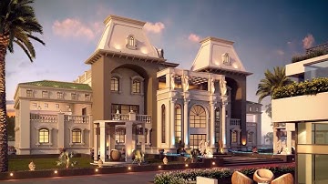 Luanto villa Render by Tripolystudio.com provide 3d walkthrough Animation, presentation video