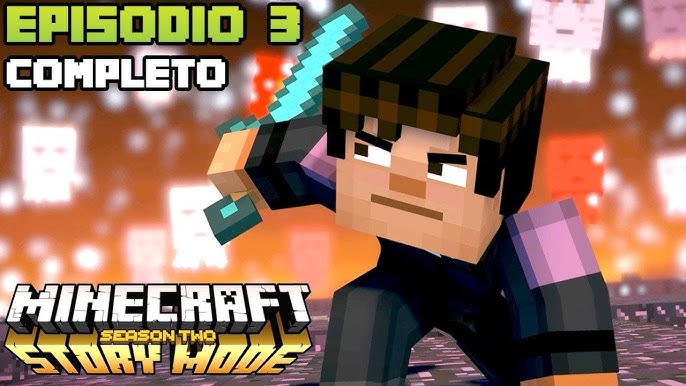 Minecraft Story Mode Season 2 - EPISÓDIO 1 COMPLETO EM PORTUGUÊS (sem  comentários) // Raposa Verde 