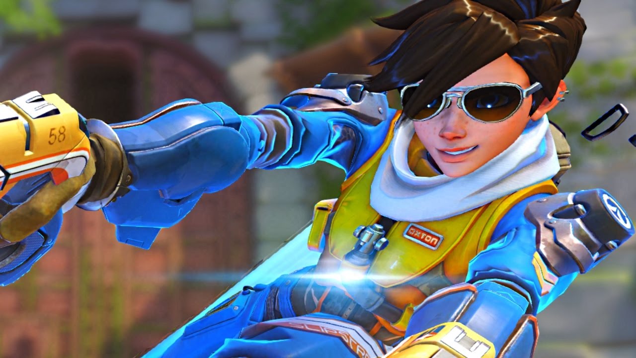 Overwatch 'SLIPSTREAM' Tracer Gameplay (LEGENDARY SKIN) YouTube