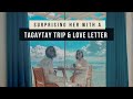 SURPRISING HER WITH A TAGAYTAY TRIP & LOVE LETTER | Roanne & Tina