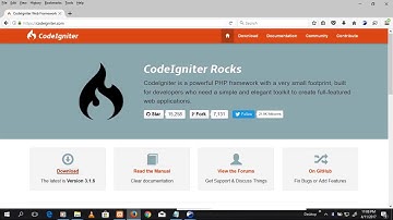 Codeigniter for Begginers 1 - Installing Codeigniter
