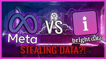Can You Legally Steal Data From Facebook & Instagram?! Meta vs. Bright Data