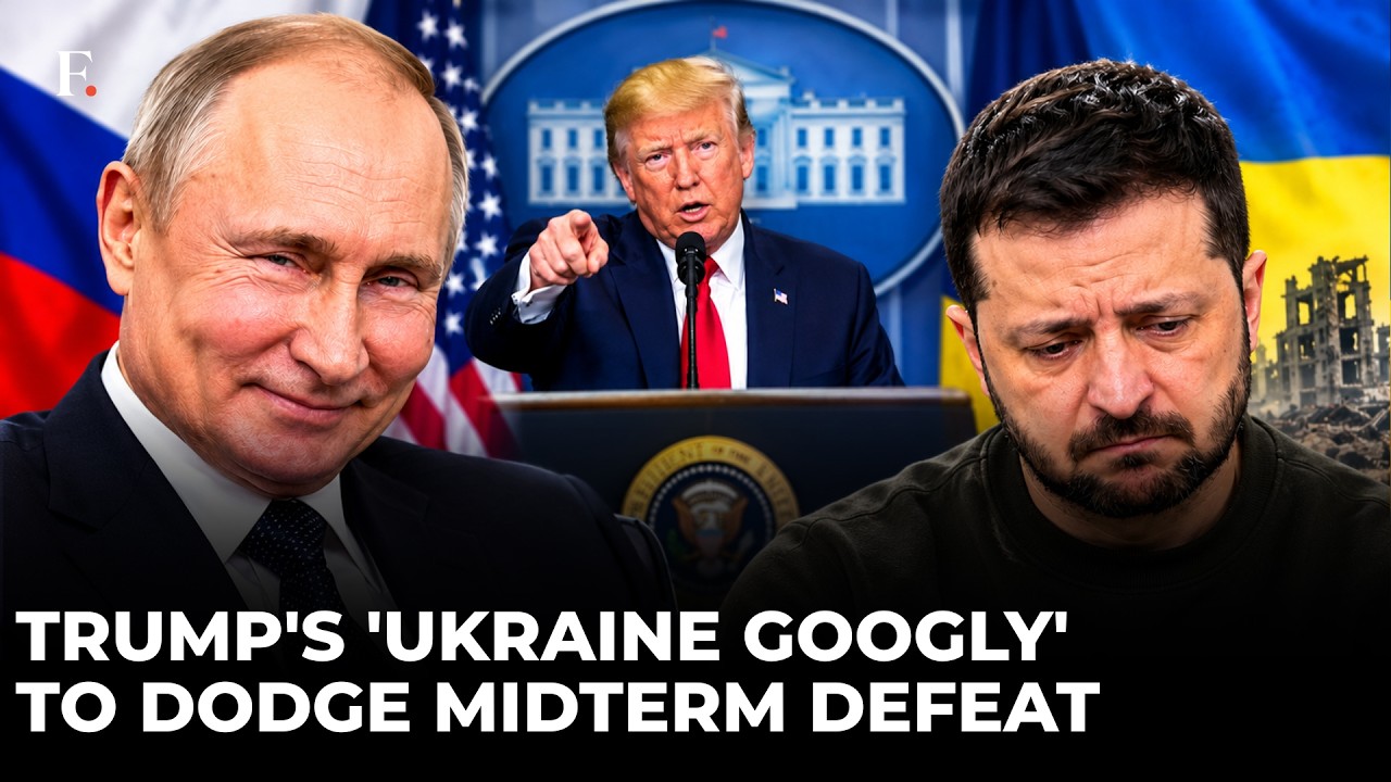 'Putin Wants & I Will...': Trump's Ukraine Gambit To Avert Midterm Disaster? | US Elections 2026 thumbnail