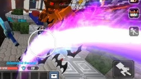 Playing With Shadow Bat Sword Effect in Bedwars 🔥🤩 [blockman go]