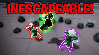 TROLLING PLAYERS WITH ' INESCAPEABLE ' TATSUMAKI TEAM COMBO! | The Strongest Battlegrounds ROBLOX