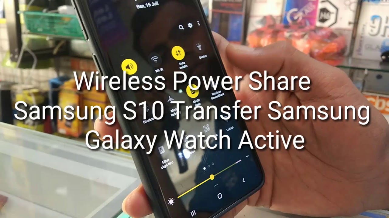Wireless Power Share Samsung S10 Transfer Samsung Galaxy Watch Active