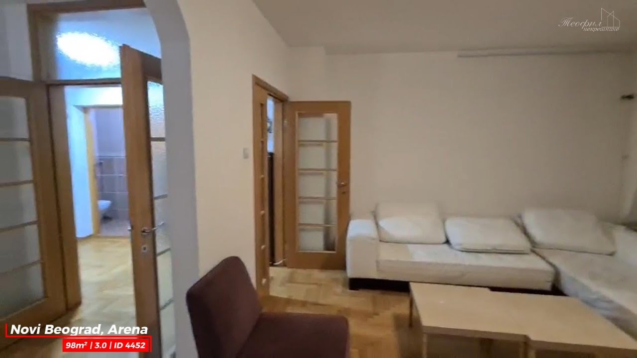 Na prodaju: Trosoban Stan –Novi Beograd, Arena | 98m² | ID 4452