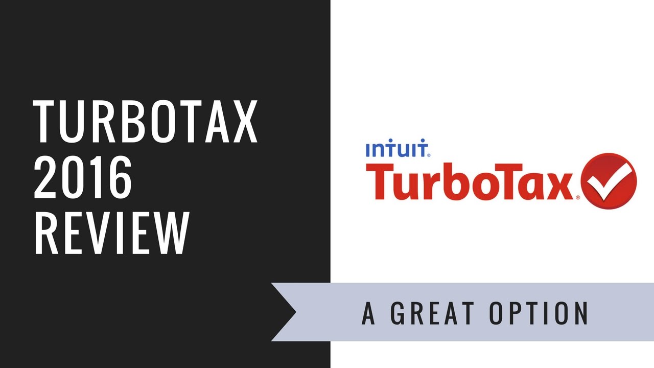Turbo Tax Review   2016
