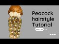 Peacock hairstyle || Most Trending Hairstyle || Lastest Peacock Hairstyle || By Savipawar Makeovers