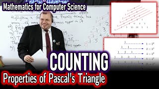 Properties of Pascal's Triangle (Mathematics for Computer Science)