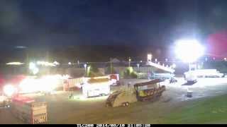 Greene County Fair 2014 - Time Lapse of Midway Setup