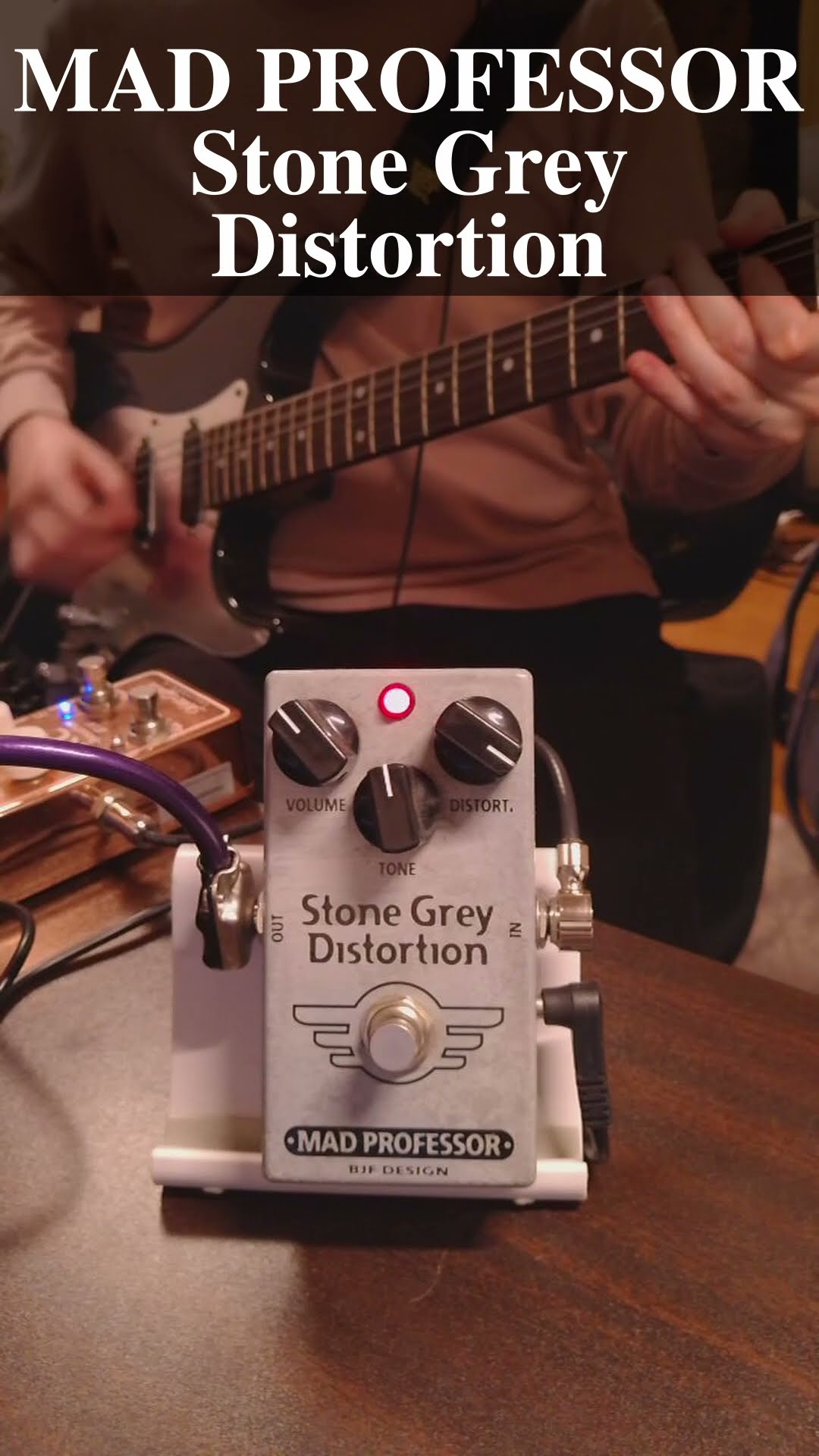 MAD PROFESSOR Stone Grey Distortion high gain with humbucker