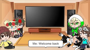 Past Dream smp react to future l Evil bench trio AU l Dream SMP reacts part four