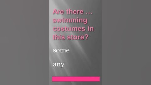 Prepare 6 U10 P4 Quantifiers, some & any #shorts