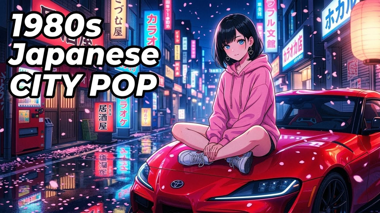 Neon Japanese City Pop】Whispers in the Rain | 80s Retro Drive Mix