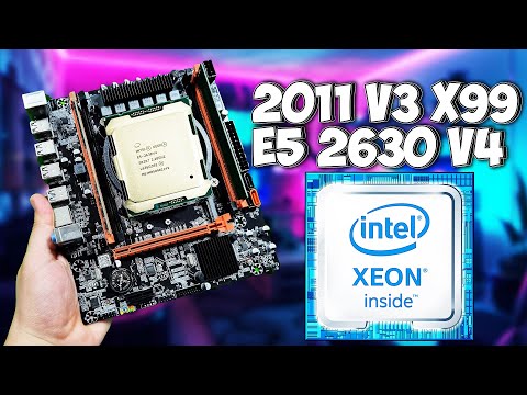 РАСПАКОВКА ОБЗОР И ТЕСТ КОМПЛЕКТА ATERMITER x99 D4 + Xeon E5 2630v4
