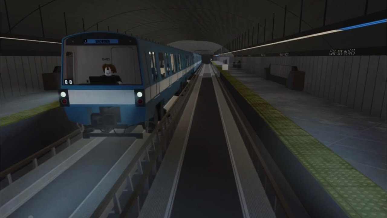 [BETA] Montreal Metro-Blue line gameplay on Roblox