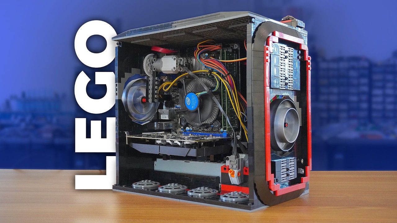 Я собрал компьютер из Лего.