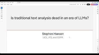 Central Bank Communications: Is traditional text analysis dead in an era of LLMs?