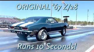 Jerry MacNeish NHRA Stock Eliminator D/S Original Numbers Matching 1967 Camaro Z/28 4Speed RS 302ci