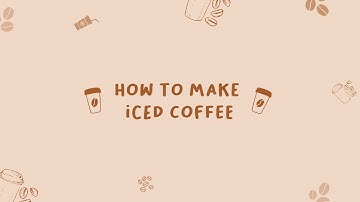 How to make iced coffee milk | English practice exam