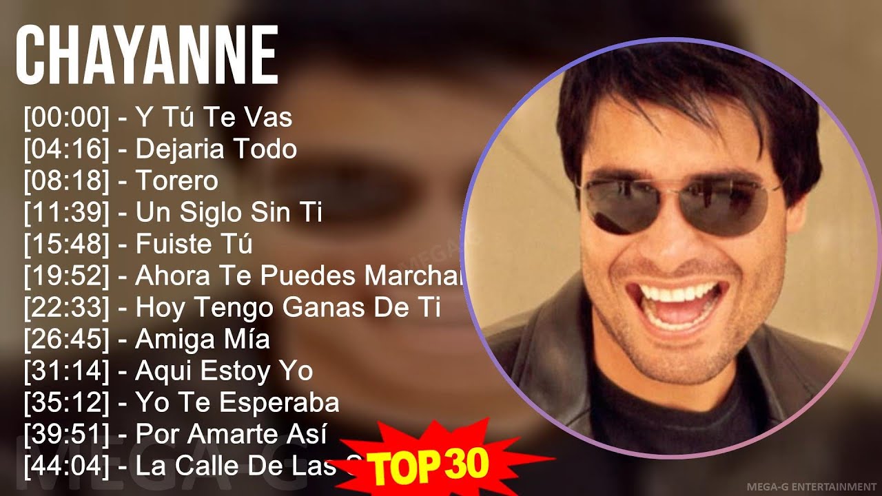 c-h-a-y-a-n-n-e-2024-mix-30-grandes-exitos-1980s-music-top-latin