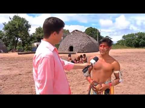 Adriano Soares repórter, reportagem especial sobre os índios Paresí É Bem Mato Grosso mtbl