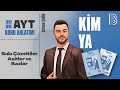 46) AYT Kimya - Sulu Çözeltiler - Asitler ve Bazlar - Görkem ŞAHİN - 2026