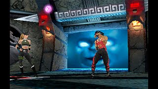 Mortal Kombat 4 - Sonya - Kiss Of Death Fatality