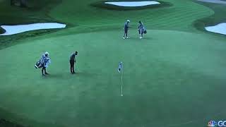 Jon Rahm Accidentally Picks His Ball Up on the Green Without First Marking It - Golf Rules