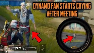 PUBG MOBILE || EMOTIONAL FAN MOMENT || DIE HARD FAN OF DYNAMO