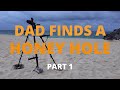 Metal Detecting, Dad Finds A Honey Hole!!