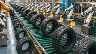 Inside the World’s Largest Tire Factory: Full Production Process Revealed (Full Process)