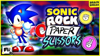 Sonic Rock Paper Scissors Challenge! | Kids Brain Break | GoNoodle