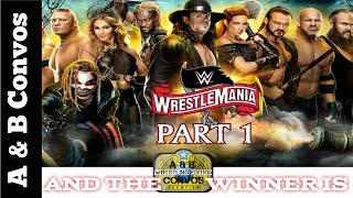 WrestleMania Part 1 Review