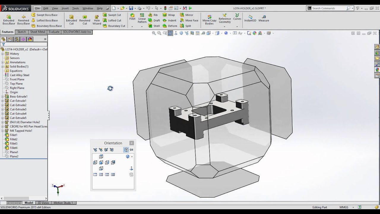 Solidshots- Zooming And Rotating - Free Solidworks Tutorial