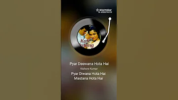 Pyaar Deewana Hota Hai Kishor Kumar Kati Patang Evergreen Bollywood Dilipkumar Jadav 