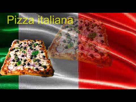 اسرار البيتزا الايطالية Pizza Teglia Italiano اسرار البيتزا الايطالية و طريقة تحضيرها Pizza ItA