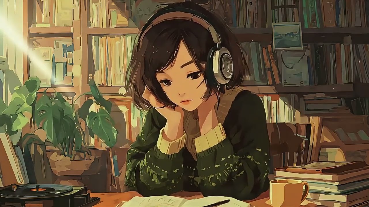 1 hour of lofi hip hop ~ calm beats to study & relax 🍀📚 #lofi #studymusic #lofimusic 