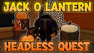 How To Get Frightened Jack O Lantern Fisch! Headless Horsemen Quest FISCH! (Roblox Fisch)