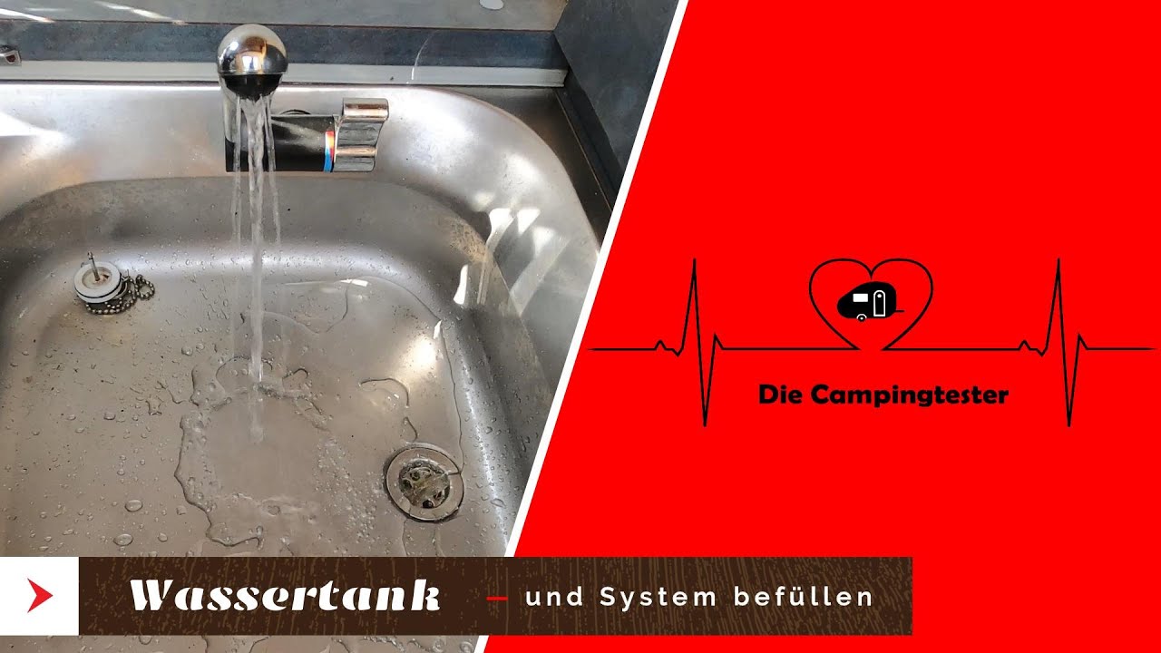 Wassertank beim Wohnmobil und Wohnwagen genial befüllen